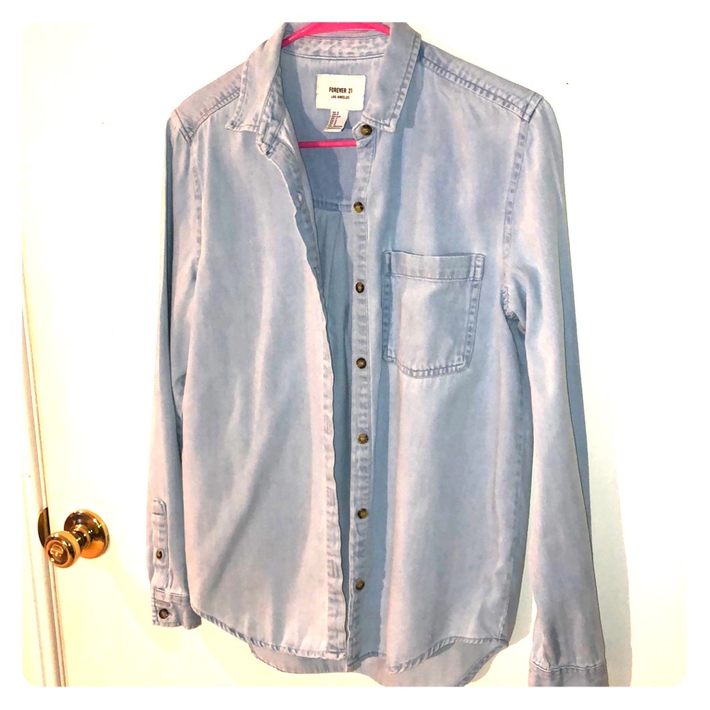 Denim Button Down